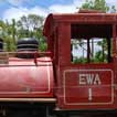Side view shot of Steam Locomotive Ewa 1